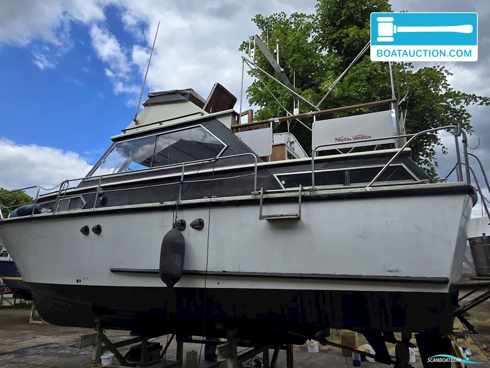 Martin Yacht Fly Motorboat 1978, with Ford engine, The Netherlands