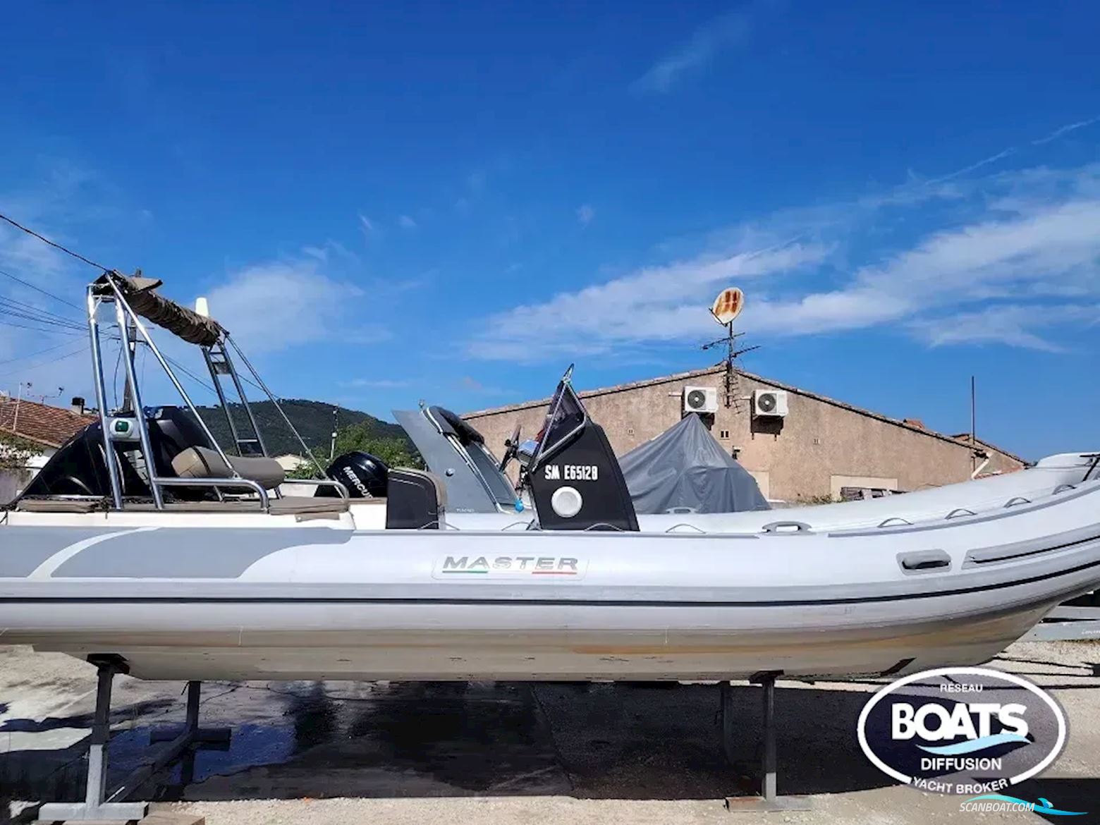 Master 730 0Pen Motorboat 2012, with Mercury engine, France