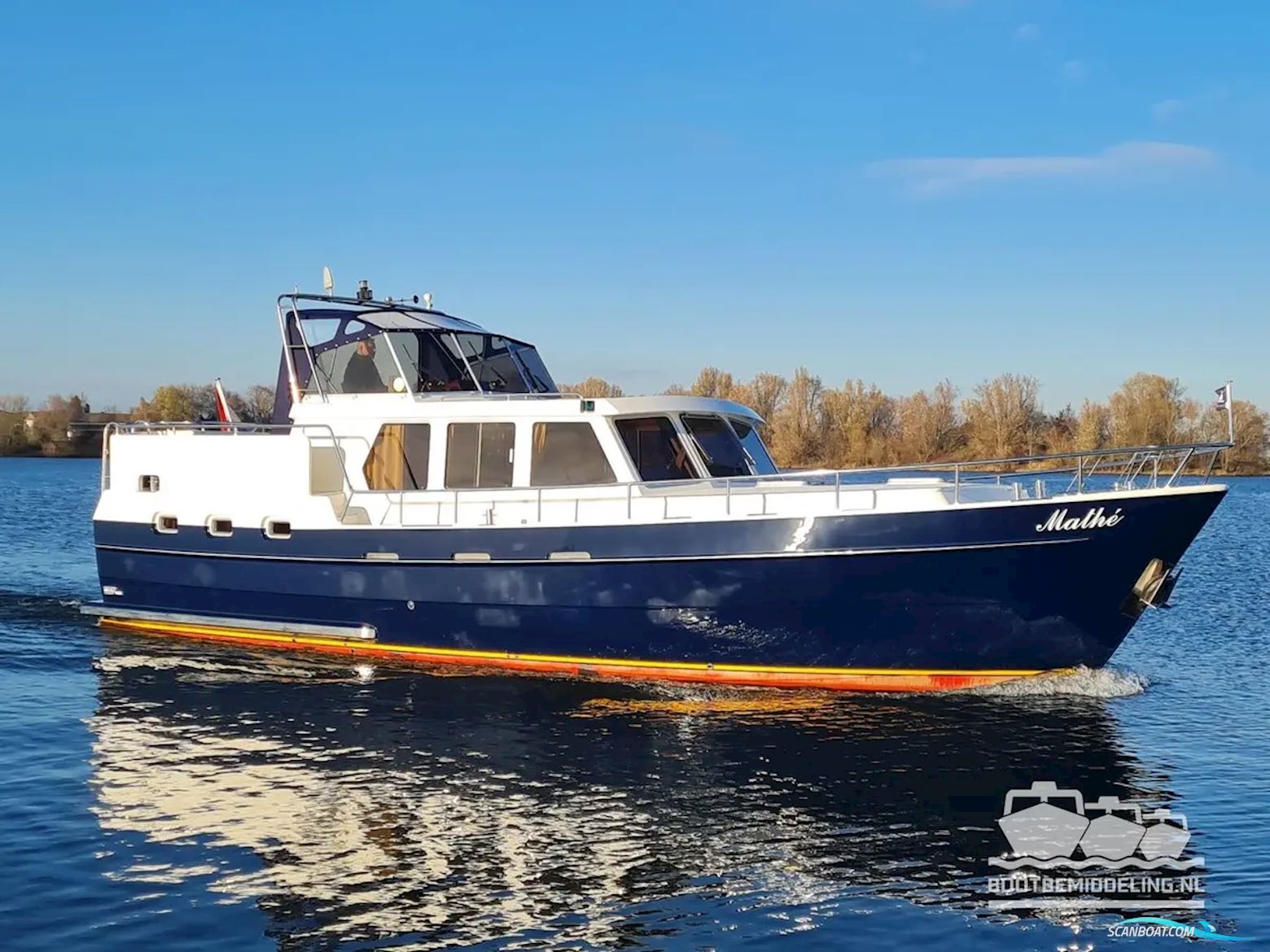 Mathé Motorboat 2004, with vetus deutz engine, The Netherlands