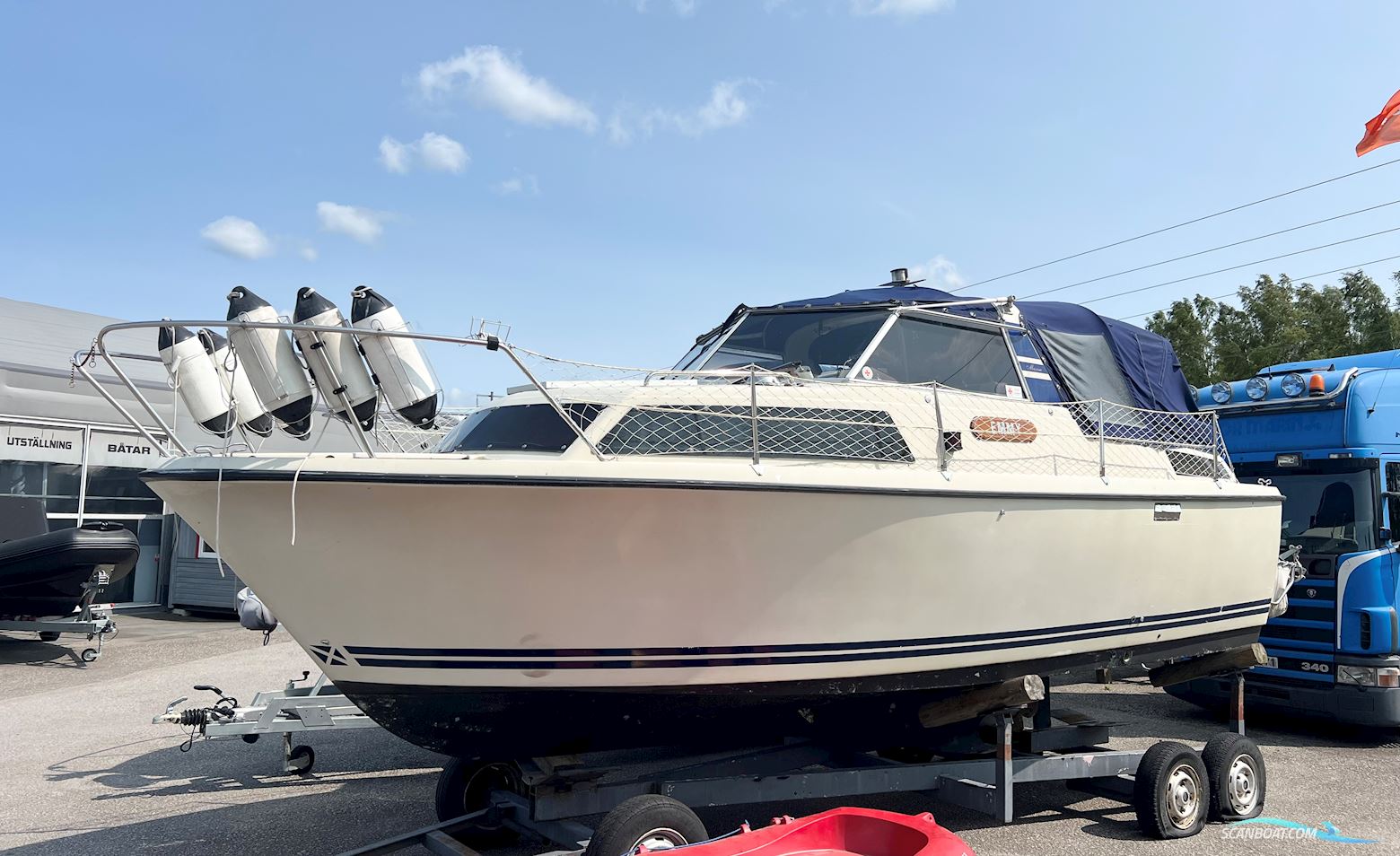 Maxim 26 Aft Cabin Motorboat 1982, with Volvo Penta MD21 4-Cyl 61hk Diesel engine, Sweden