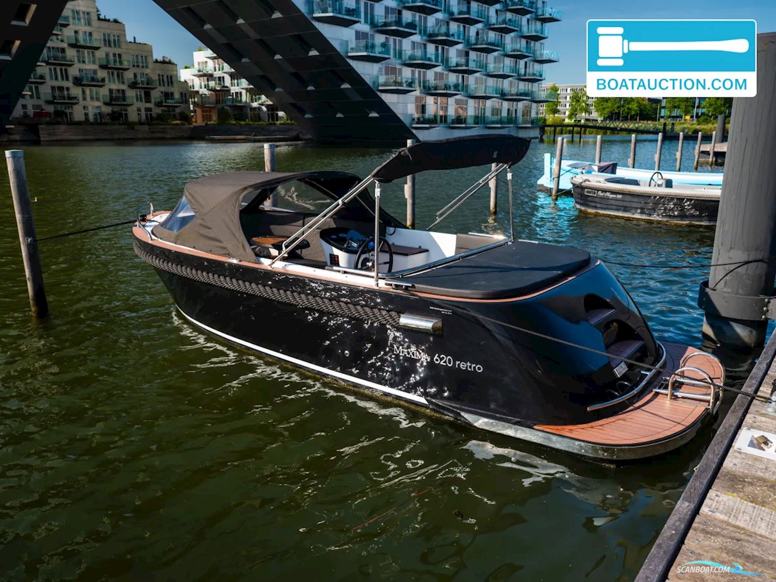 Maxima 620 Retro Motorboat 2023, with Honda engine, The Netherlands