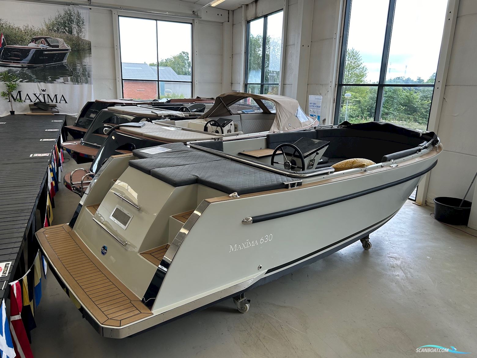 Maxima 630 Motorboat 2025, with Mercury 20 hk 4-Takt engine, Denmark