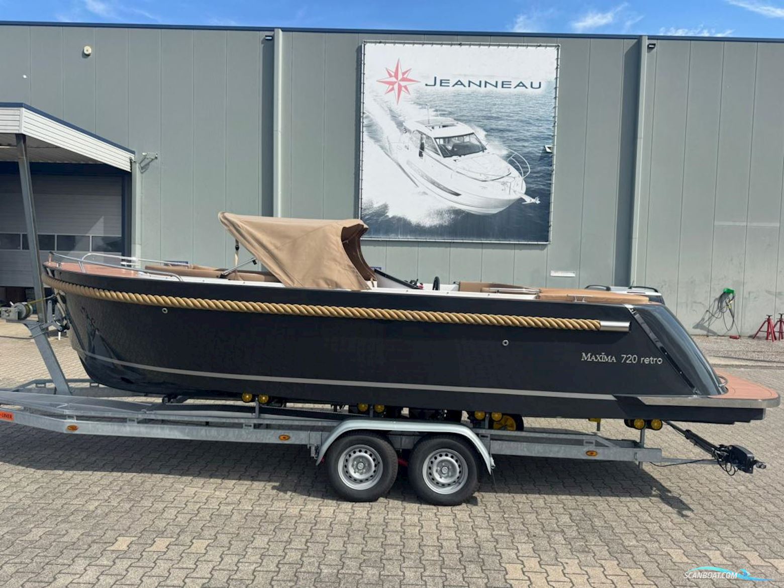 Maxima 720 Retro op voorraad! Motorboat 2025, with Suzuki engine, The Netherlands