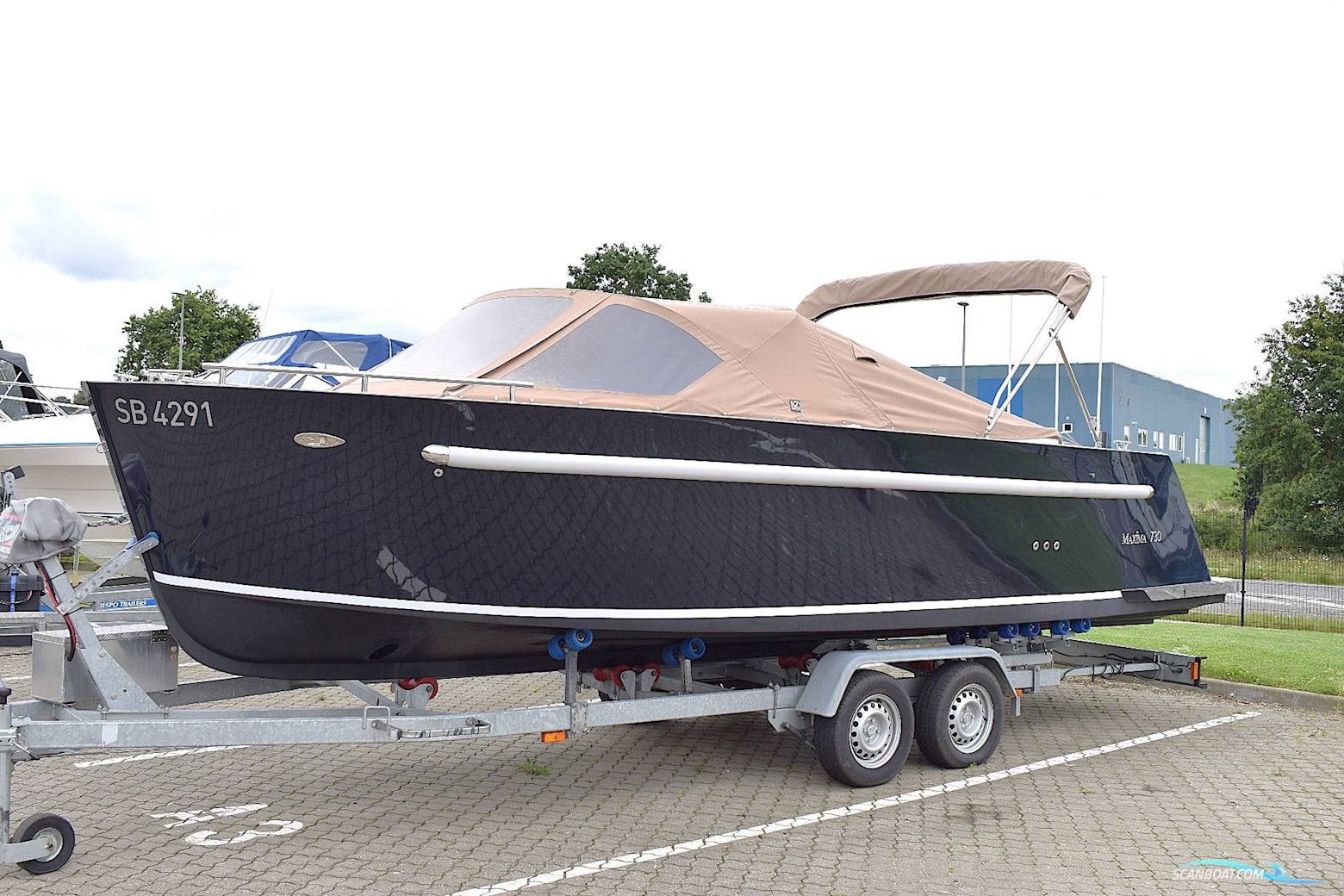 Maxima 730 m/Honda V100Vtec Motorboat 2020, with Honda F100 VTec engine, Denmark