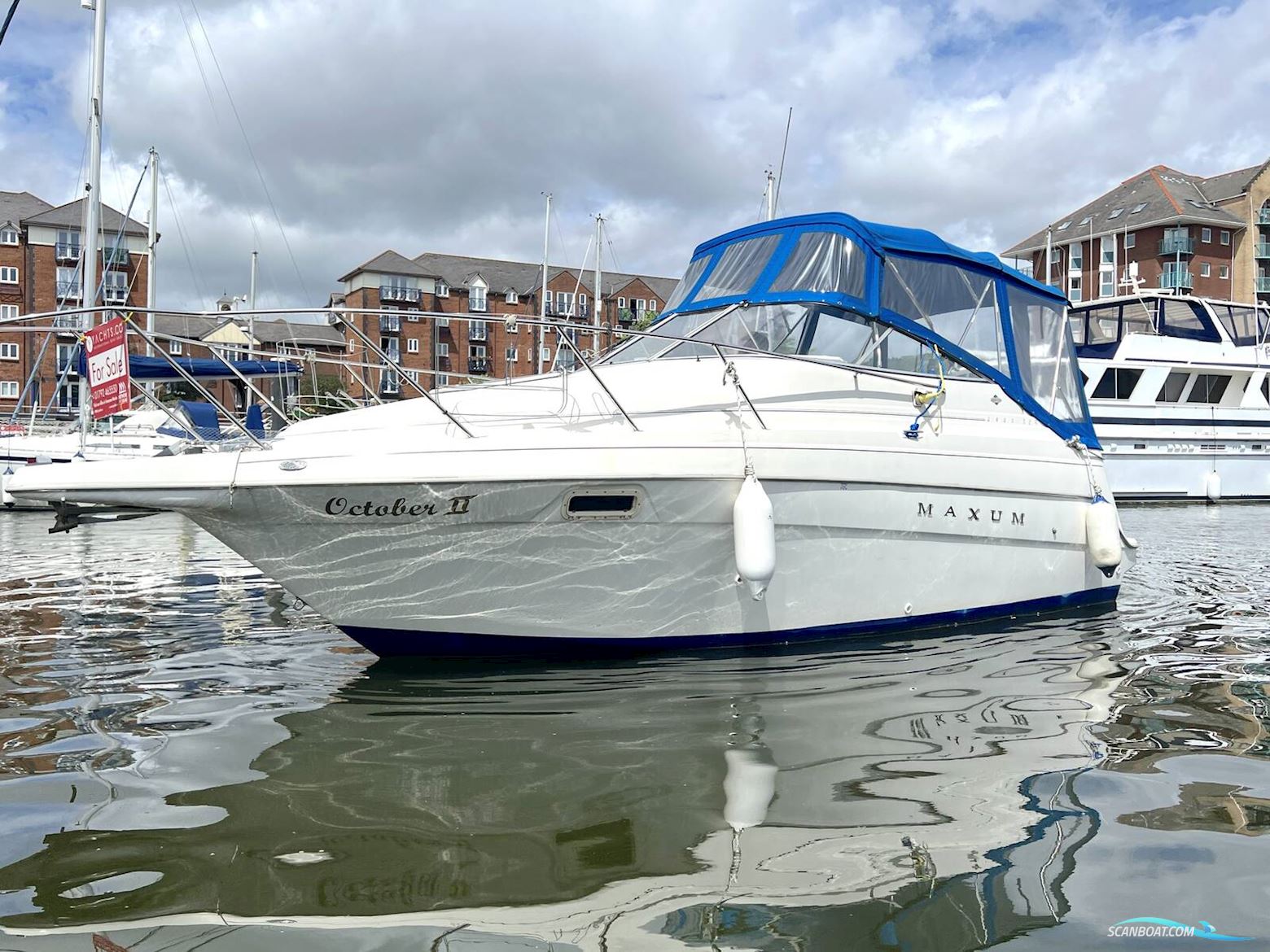 Maxum 2400 Scr Motorboat 1997, with Mercruiser engine, United Kingdom