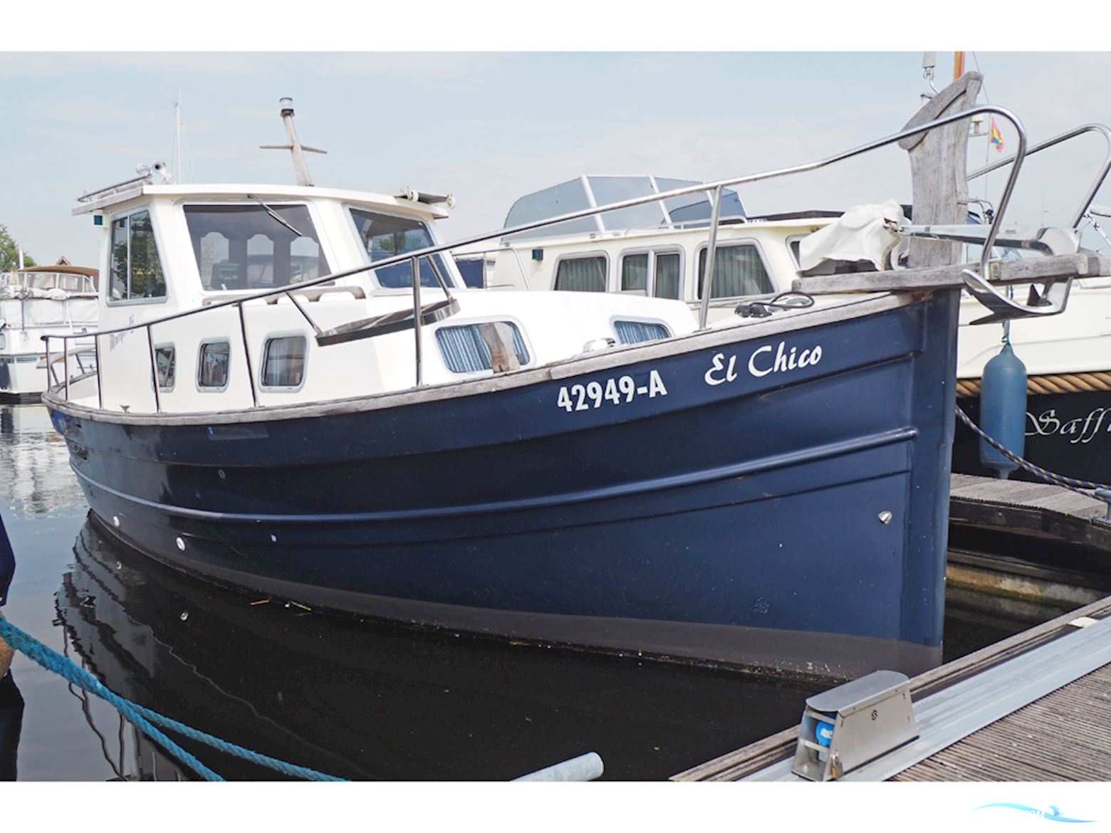 Menorquin 45 Motorboat 1995, with Volvo Penta Tmd31L-A engine, The Netherlands