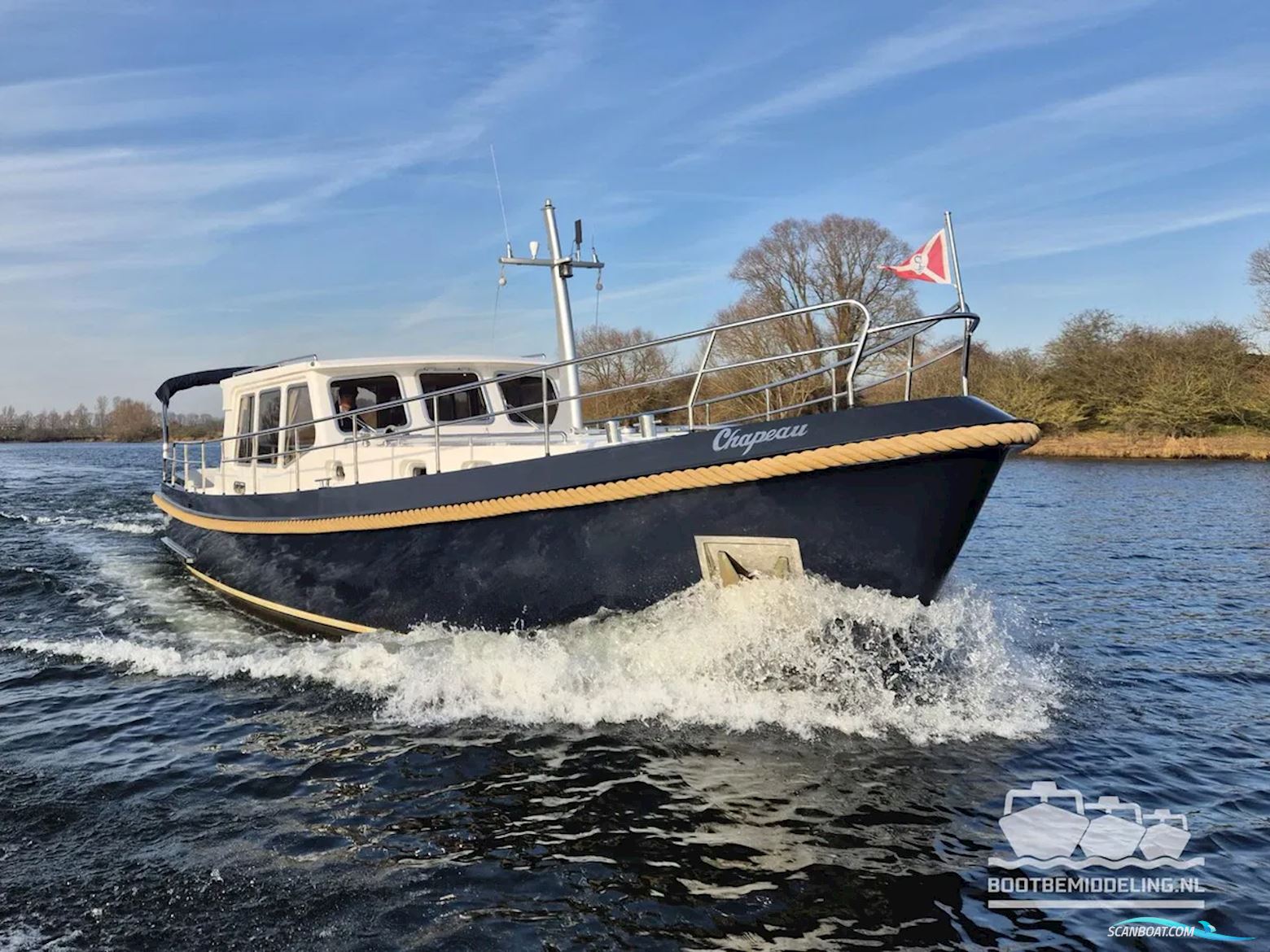 Merkator 12.70 OK Motorboat 2011, with mitsubishi engine, The Netherlands