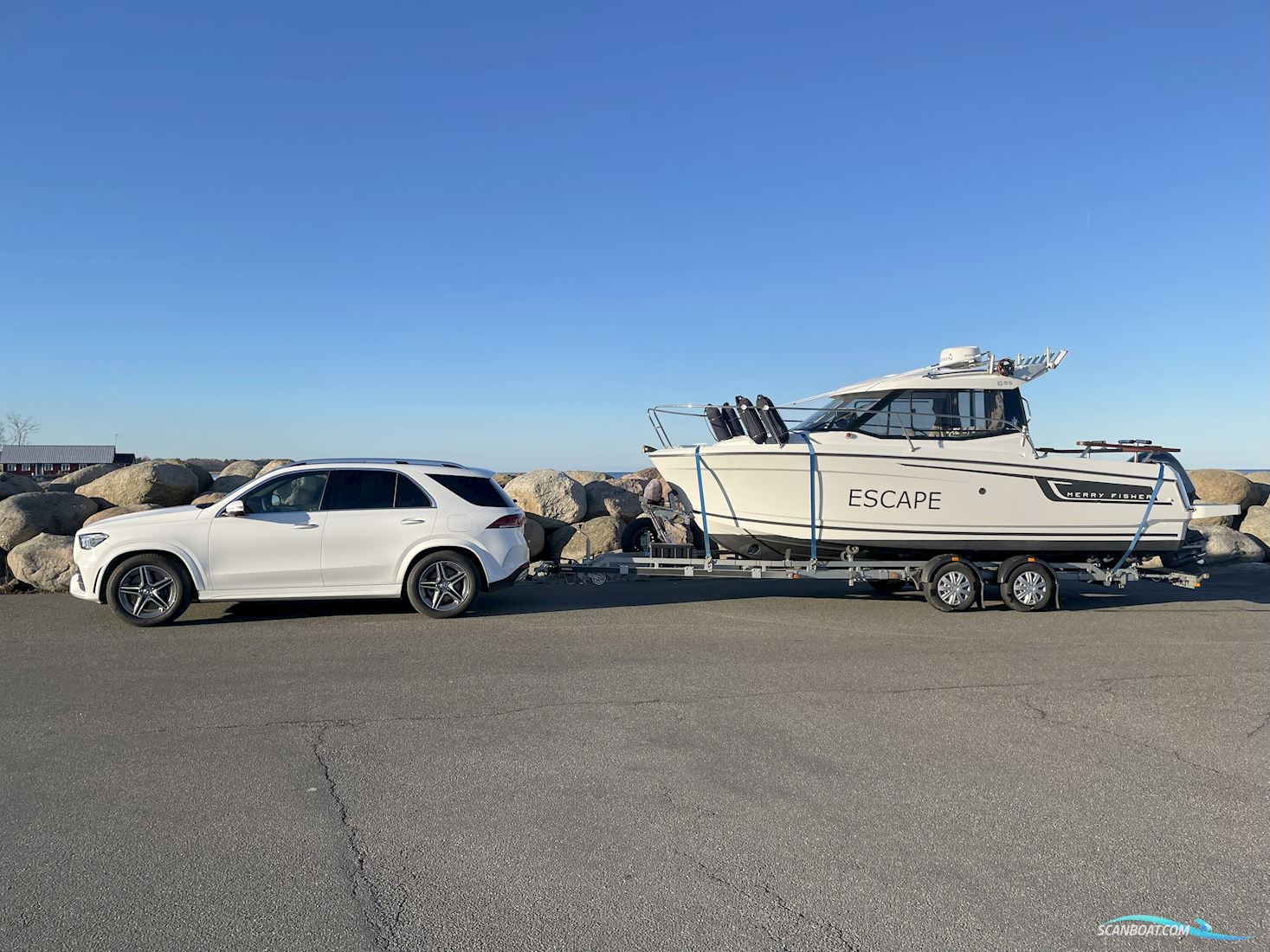 Merry Fisher 695 Motorboat 2016, with Yamaha engine, Denmark