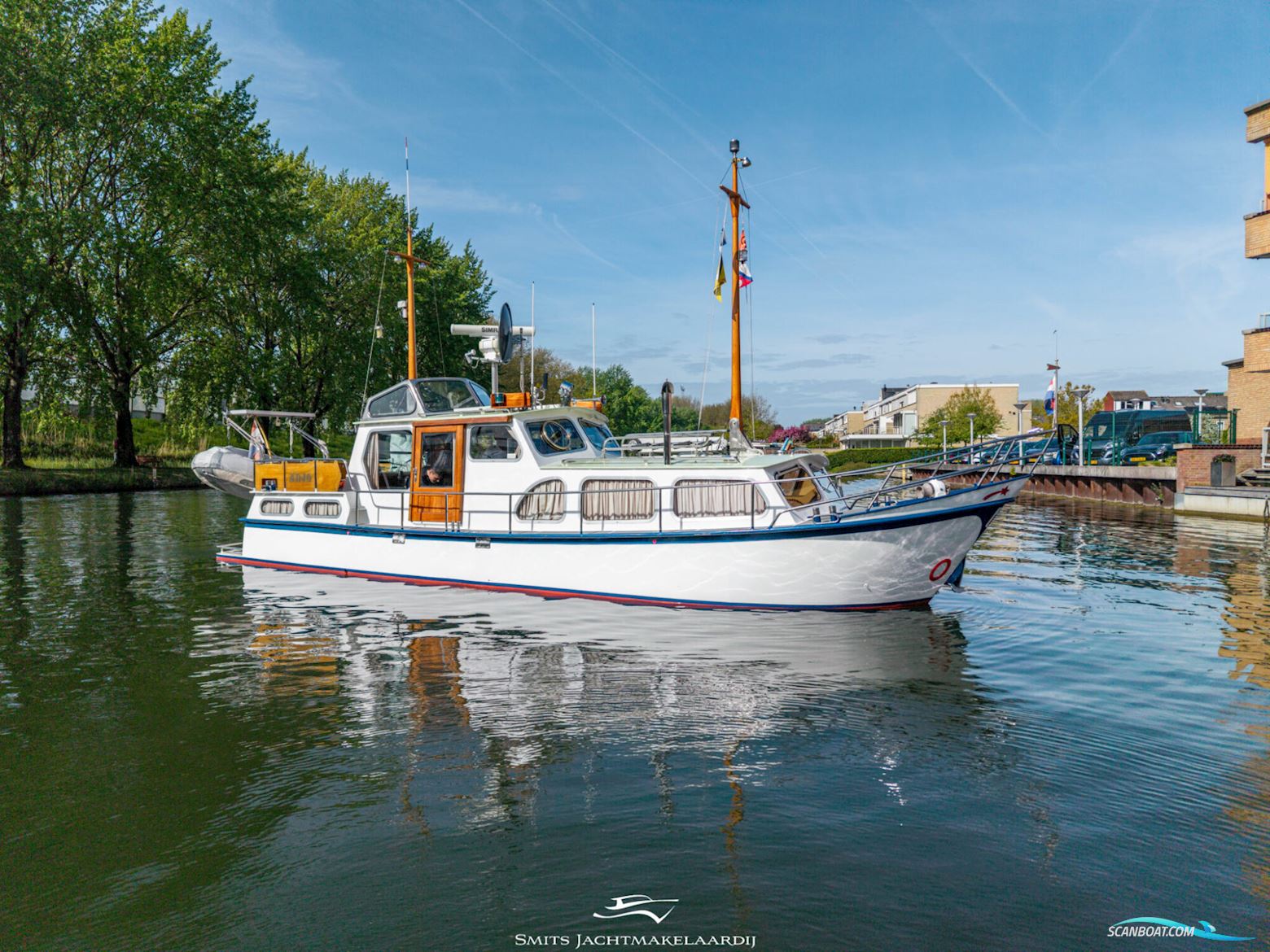 Merwede Kruiser 10.65 AK Motorboat 1970, with Mercedes engine, The Netherlands