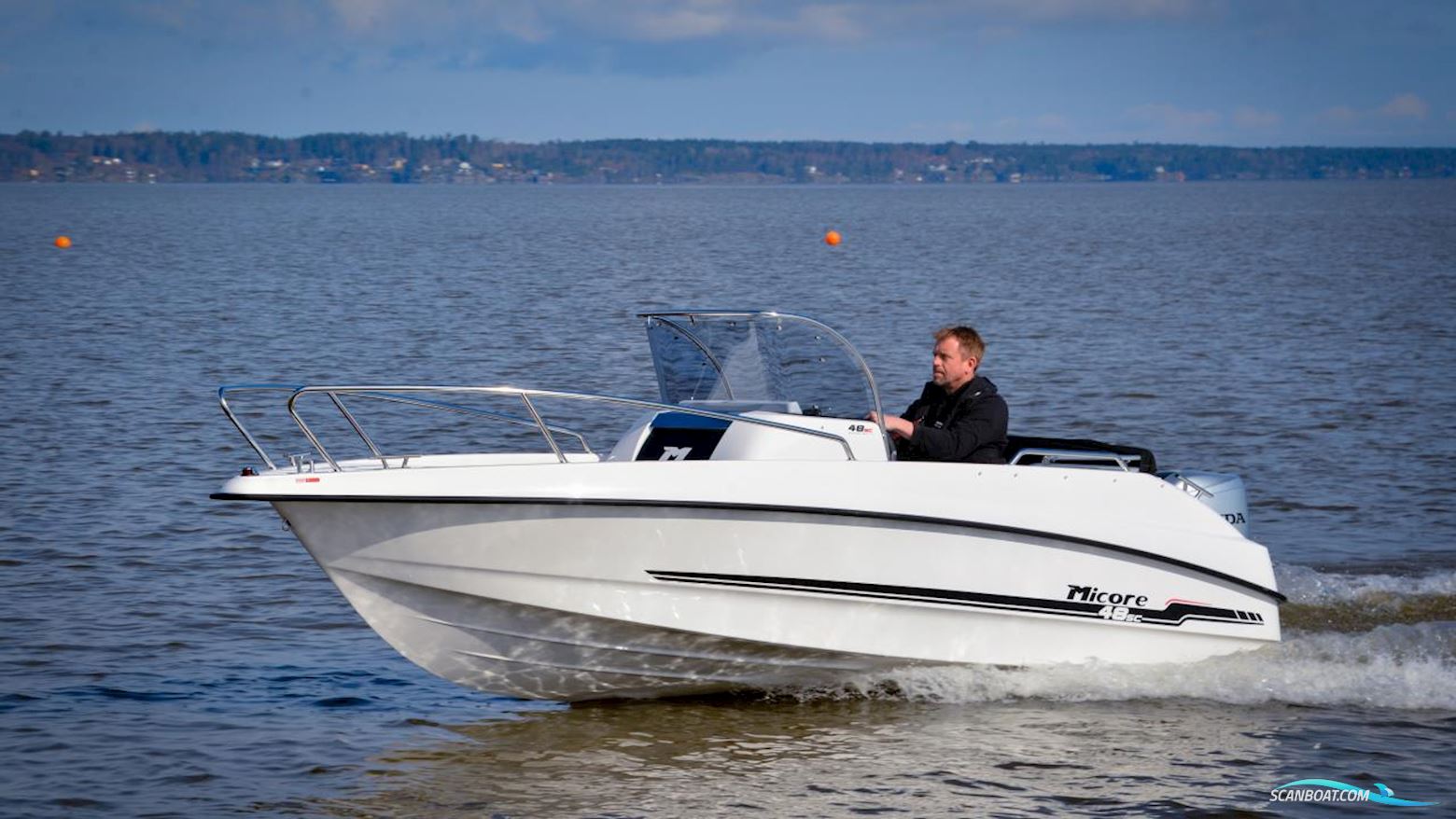 MICORE 48 SC Motorboat 2025, with Honda engine, Sweden