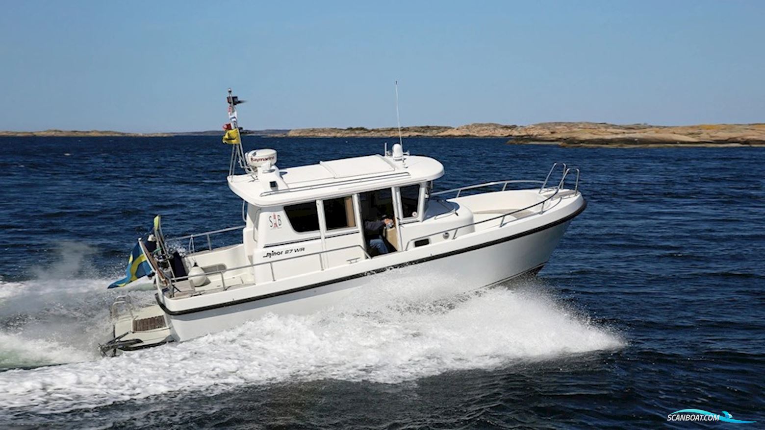 Minor 27 Offshore WR Motorboat 2011, with Yanmar 6Lpa-Stp 315 engine, Sweden