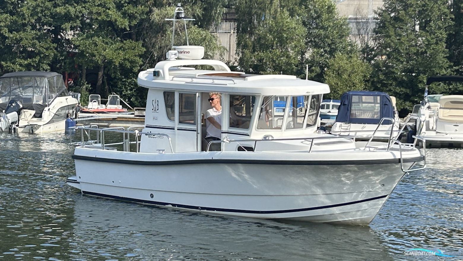 Minor Offshore 25 Motorboat 2010, with Volvo Penta engine, Sweden