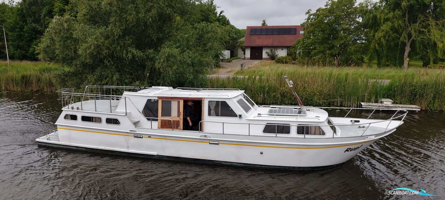 Molenkruiser 13.00 AK Cabrio Motorboat 1983, with Solé engine, The Netherlands