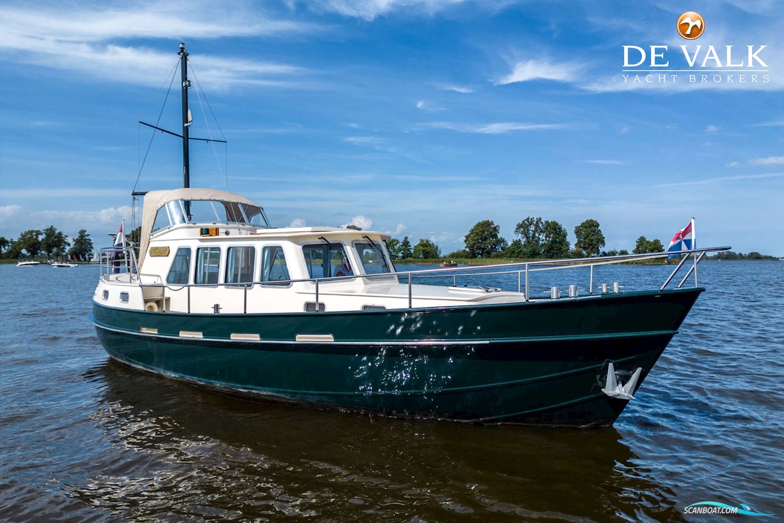 Molenmaker & Mantel 1165 Motorboat 1991, with Daf engine, The Netherlands