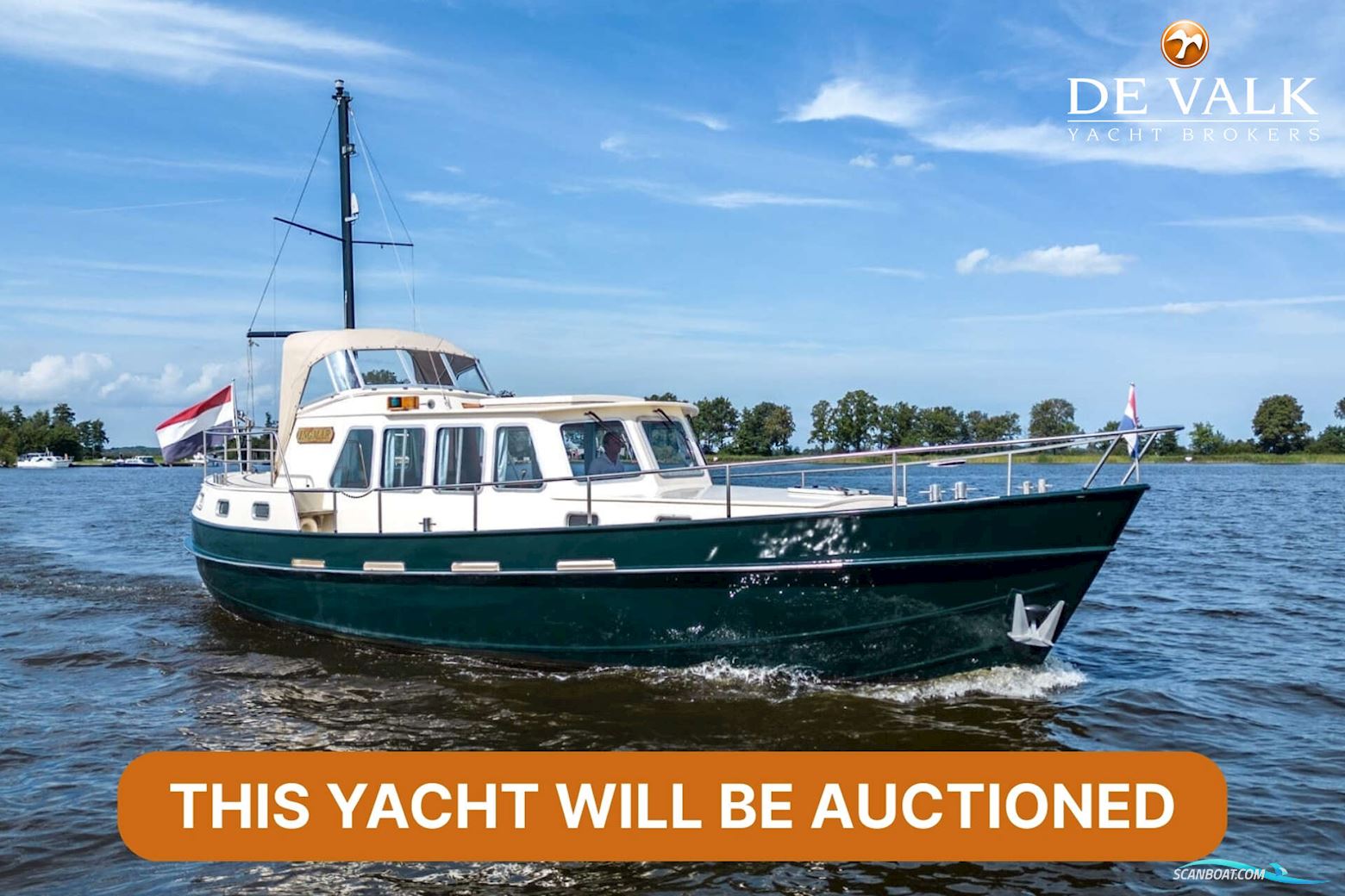 Molenmaker & Mantel 1165 Motorboat 1991, with Daf engine, The Netherlands