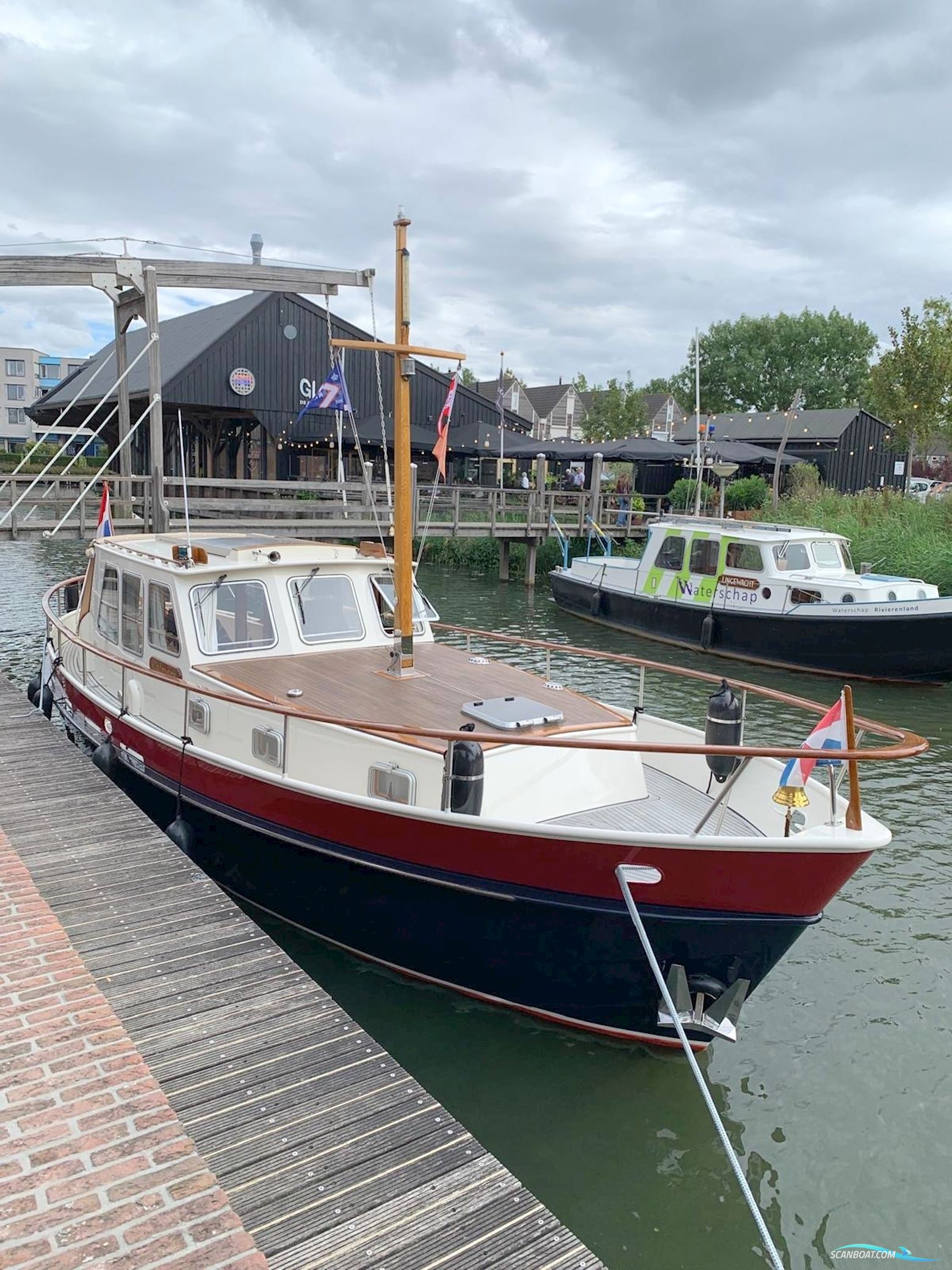 Molenmaker & Mantel Kotter 11.60 OK Motorboat 1980, with Daf engine, The Netherlands