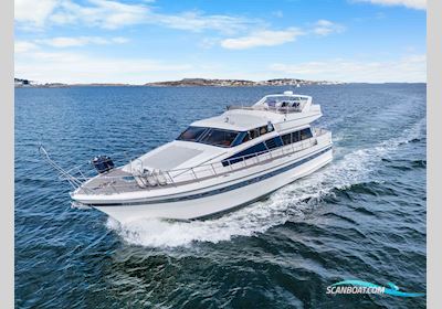 Monte Fino 64 Fly Motorboat 1991, with Iveco engine, Sweden