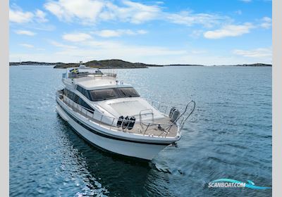 Monte Fino 64 Fly Motorboat 1991, with Iveco engine, Sweden
