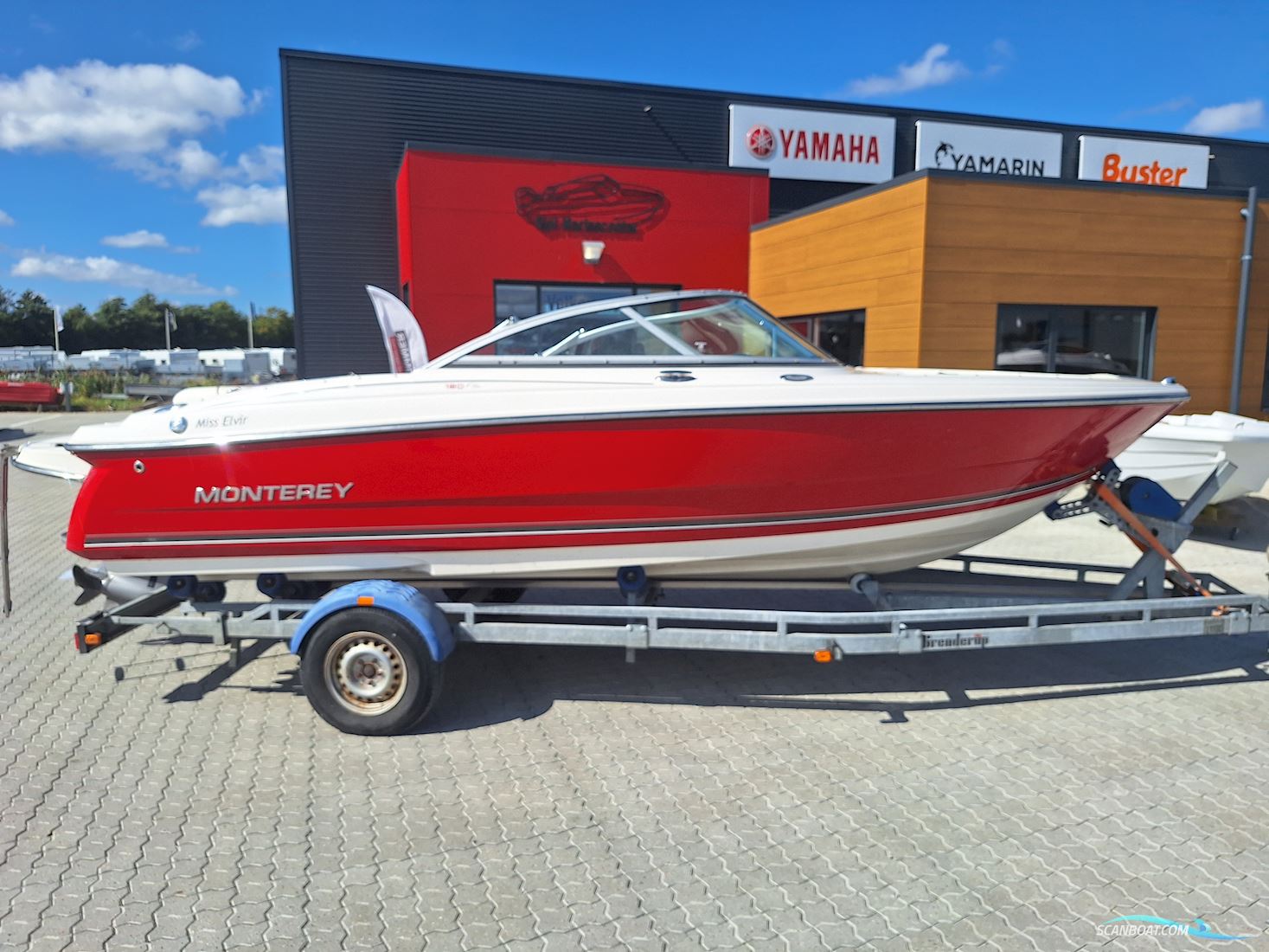 Monterey 180 FS Motorboat 2008, with Volvo Penta 3,0L Glp-J engine, Denmark