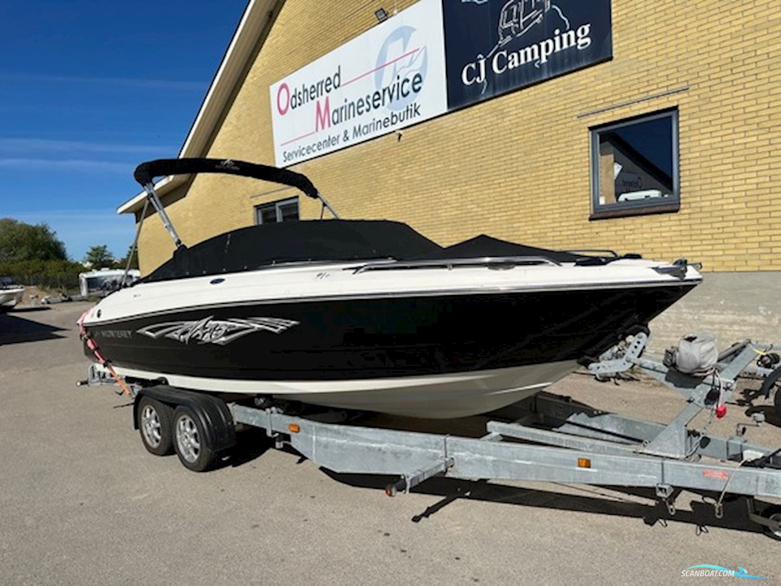 Monterey 194 FS – 2007 – Volvo Penta 4,3L – Inkl. Trailer – 315 Timer – Flot Stand