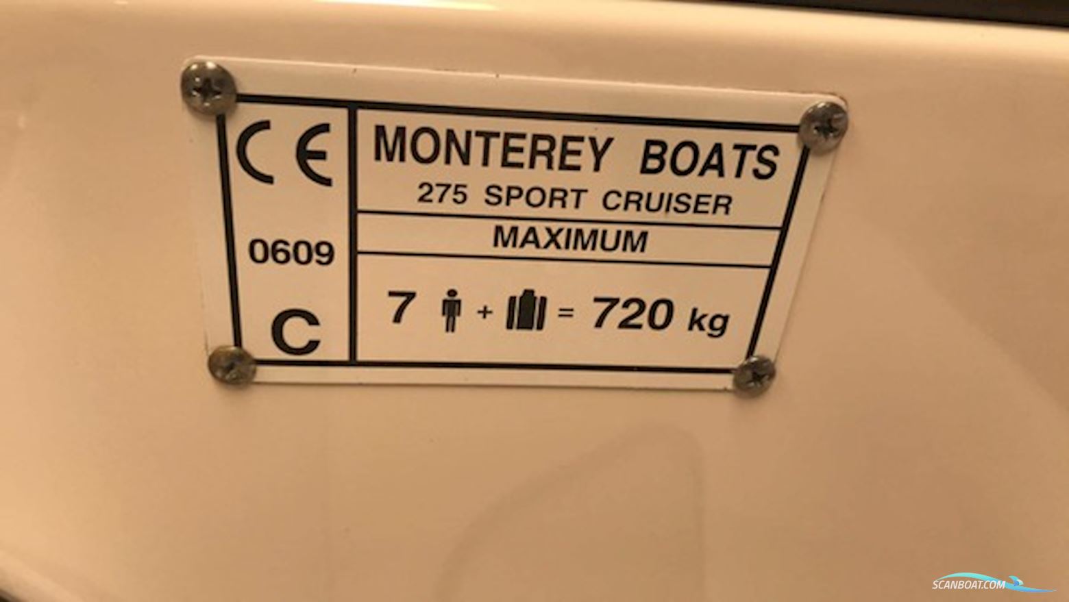 Monterey 275 CR...SOLGT