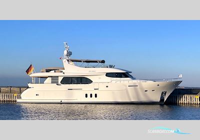 Moonen 82 Alu Motorboat 2012, with Man V12-1360 engine, Germany