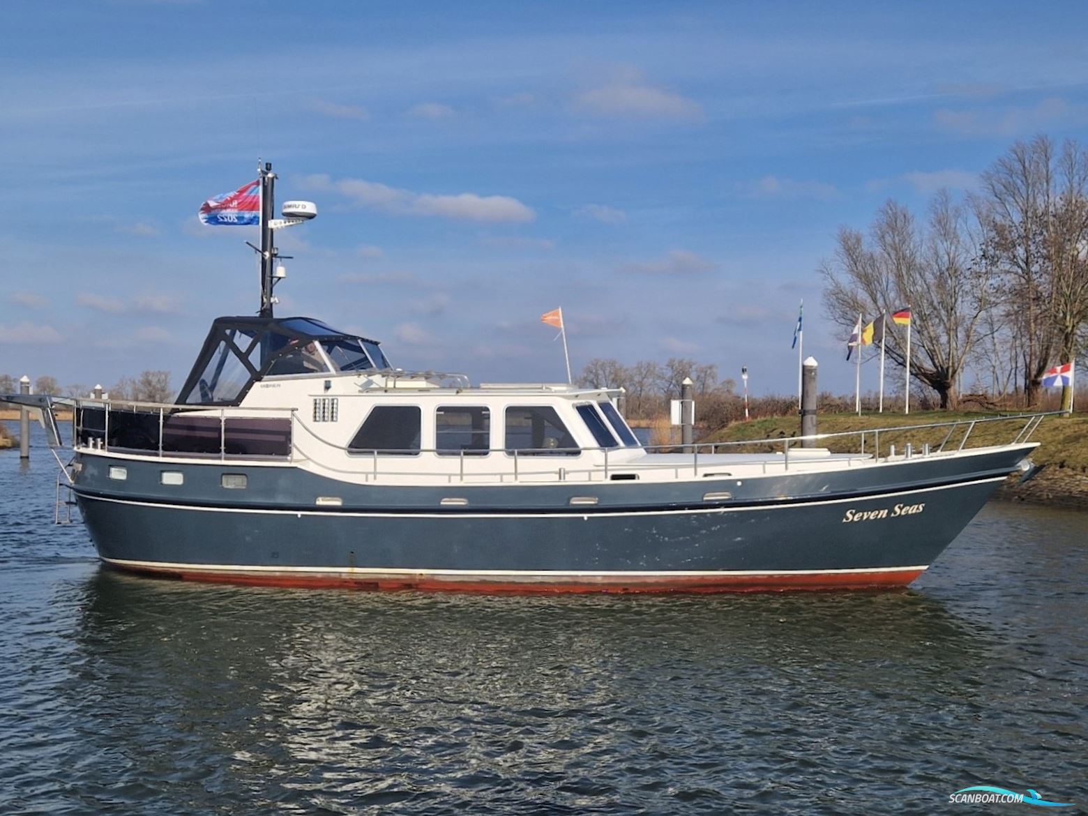 Moonen Kotter 1400 Motorboat 1985, with 1 engine, The Netherlands