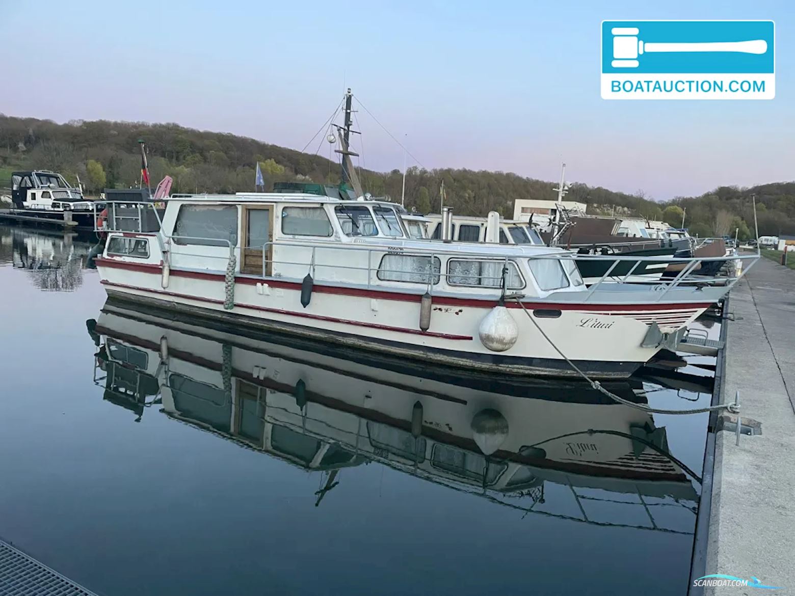 Motor Cruiser 1235 Motorboat 1972, with Mercedes engine, Belgium