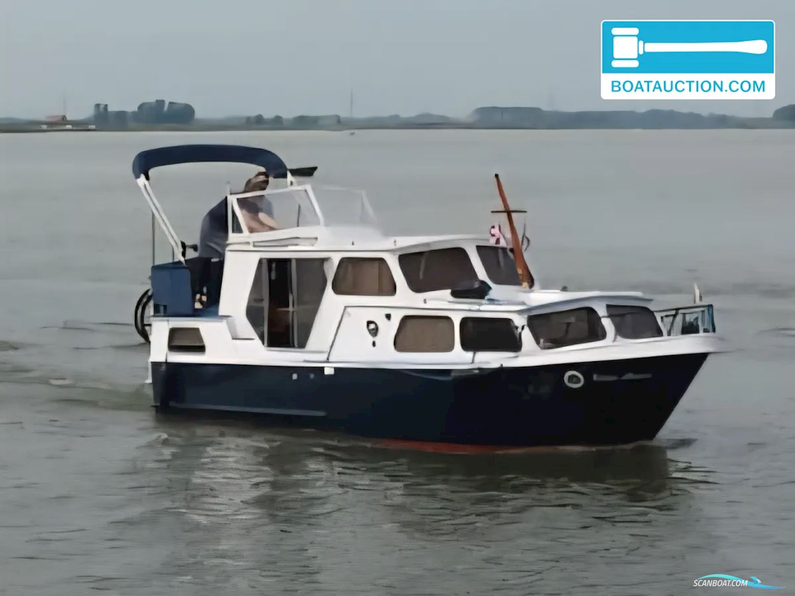 Motor Cruiser 850 Motorboat 1970, with Vetus Pegeot 417 engine, The Netherlands