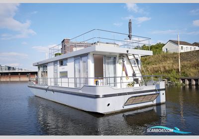 Motor Cruiser Home Traveller XXL Houseboat 1500 Motorboat 2017, with John Deere engine, Germany