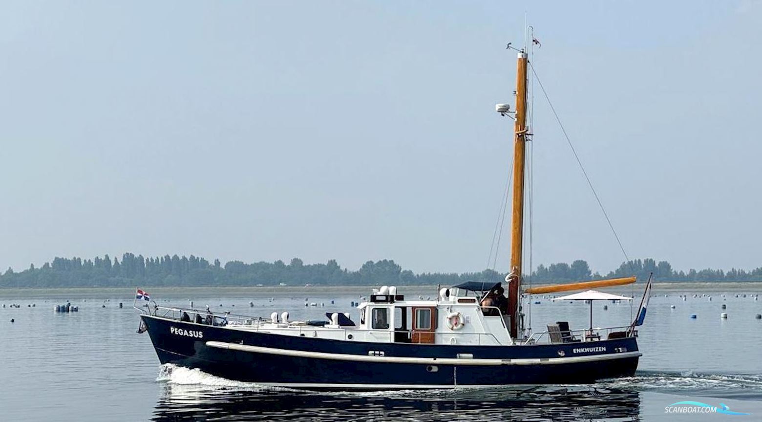 Motor Yacht Robbenjager Rondspantkotter 16.70 AK VS Motorboat 1956, with Detroit engine, The Netherlands