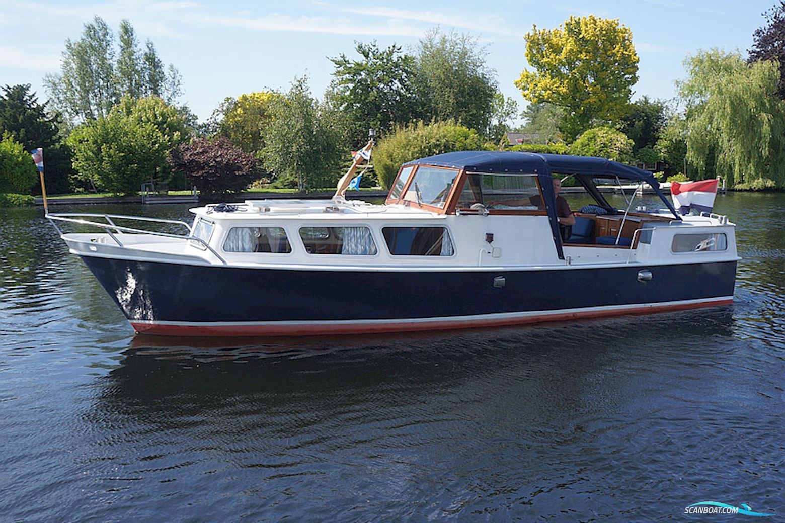 Motorkruiser OK/AK Motorboat 1988, with Solé engine, The Netherlands