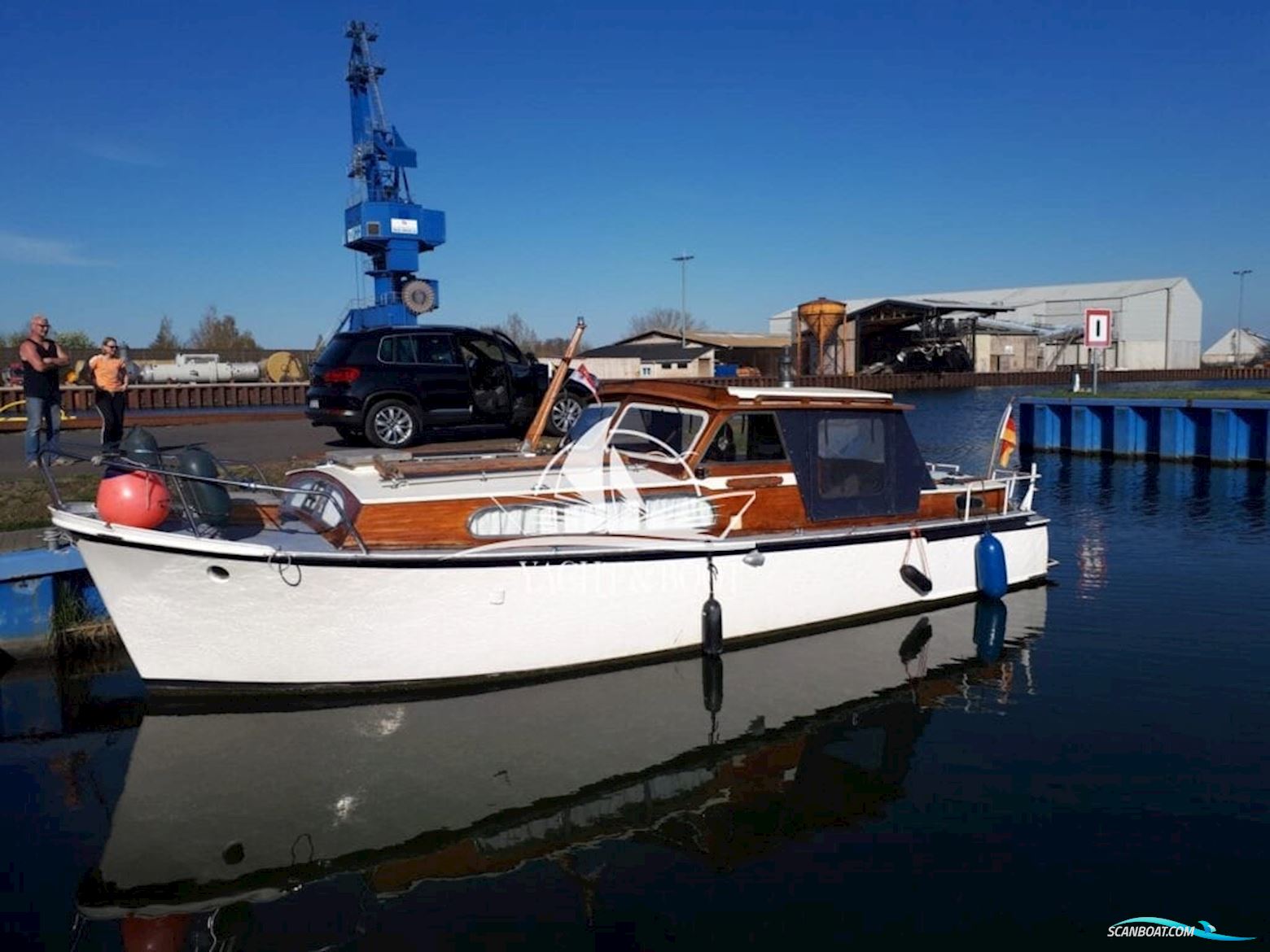 Mulder Super Favorit 950 AK Motorboat 1961, with Volkswagen Group engine, Germany