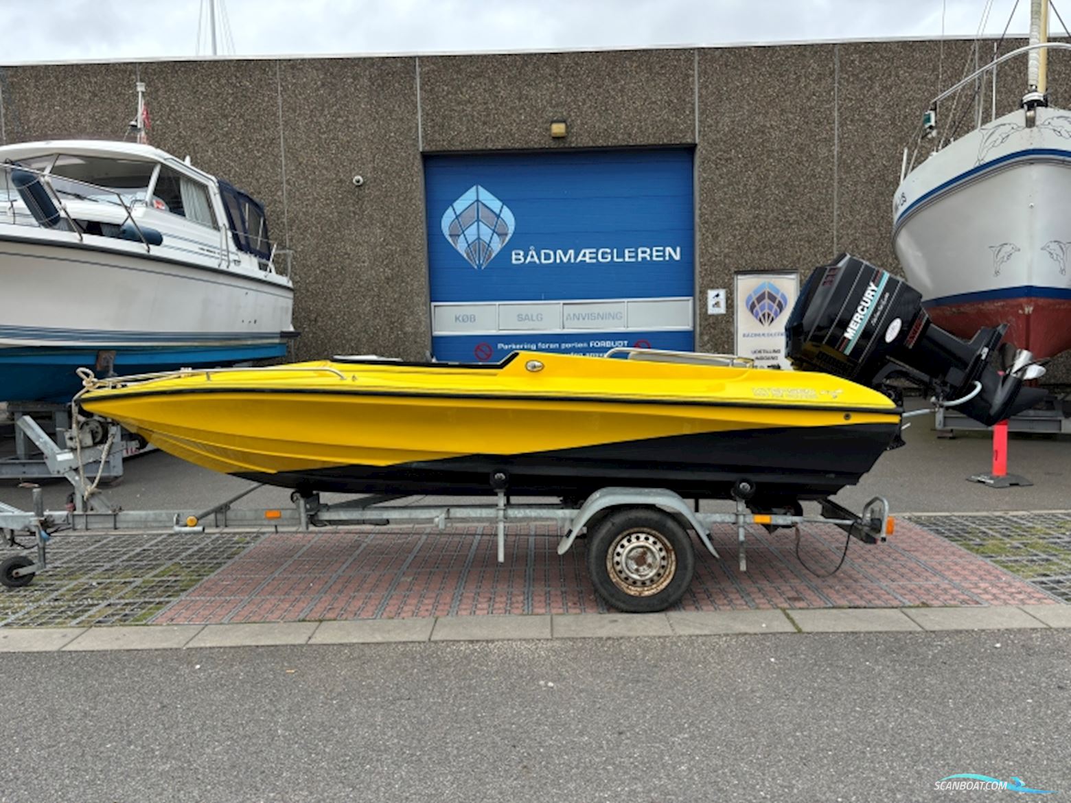 Mustang Shakespeare Magnum (Magna) Motorboat 1977, with Mercury engine, Denmark