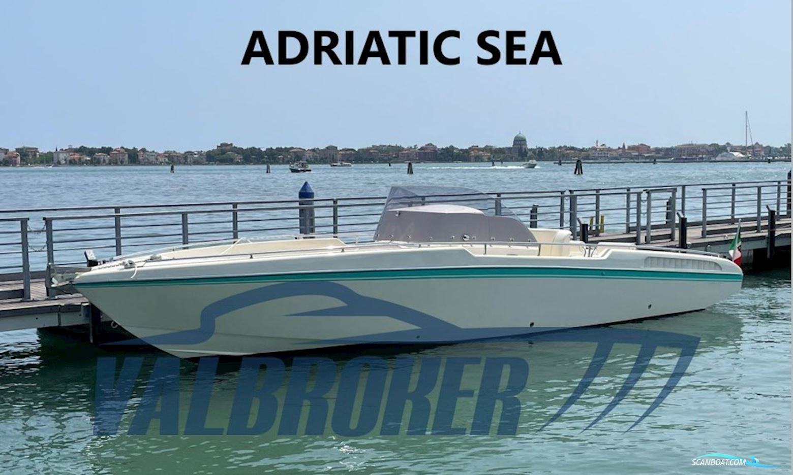 Nautirama Iguana 35 Motorboat 1998, with Mercruiser Mcm 6.2 L 350 Bravo I engine, Italy