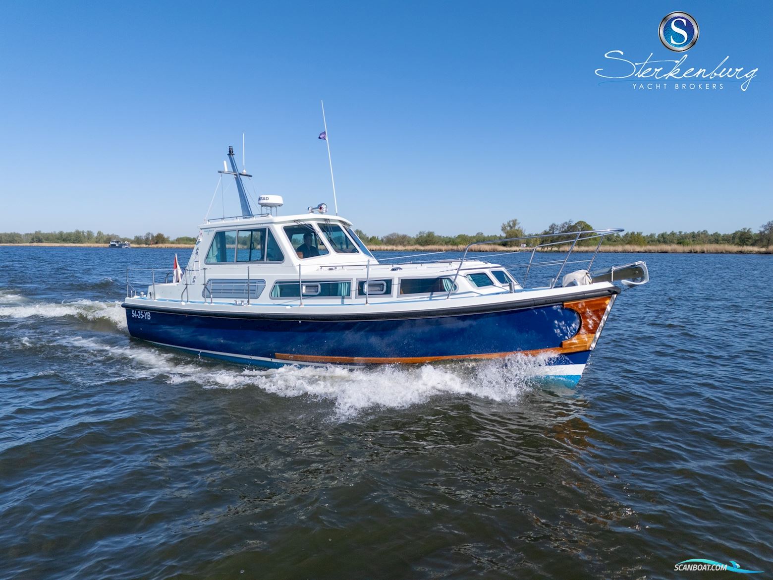 Nelson Weymouth 34 Motorboat 1984, with 2 engine, The Netherlands