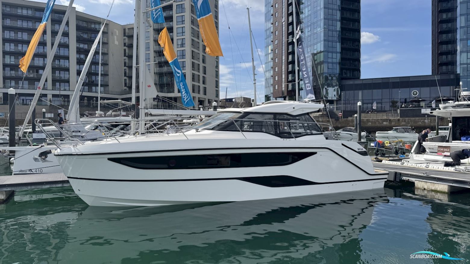 New Bavaria SR35 Motorboat , with Volvo Penta engine, United Kingdom