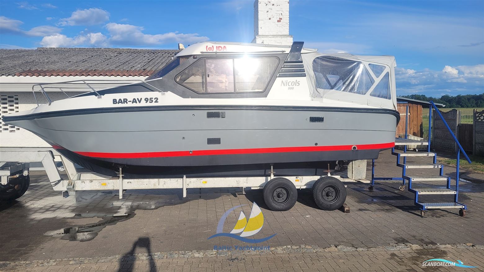 Nicols Yacht Nicols 800 Motorboat 1993, with Volvo Penta D1-20 engine, Germany