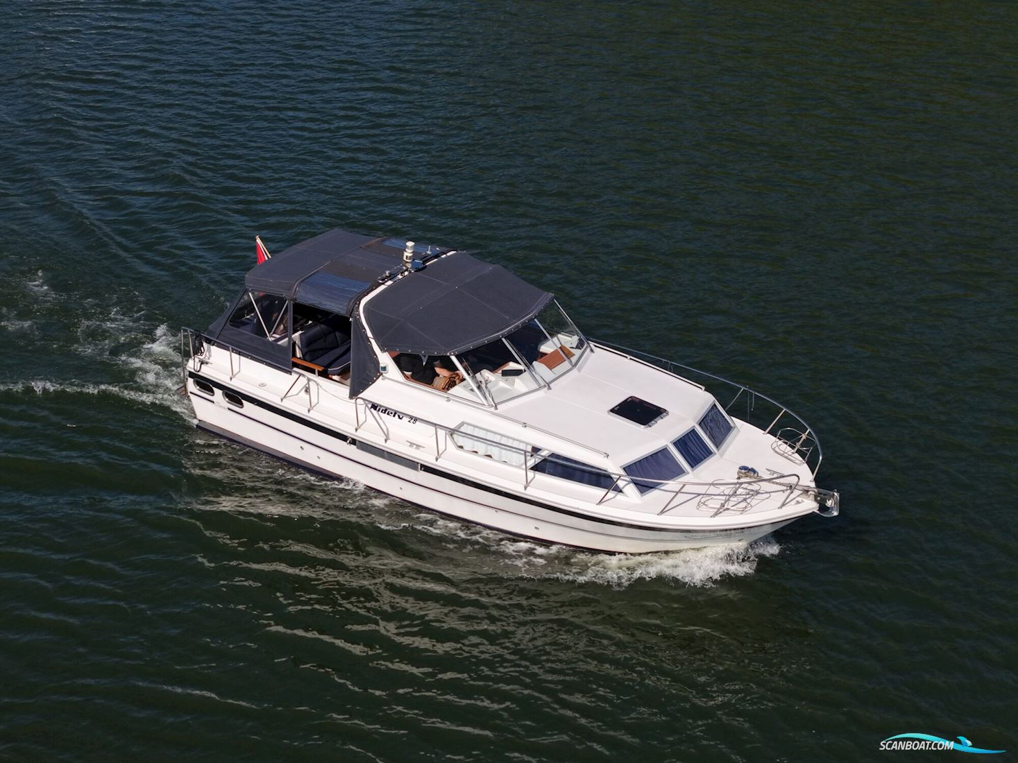 Nidelv 28 Classic HT Motorboat 2003, with Yanmar4jh3-TE engine, The Netherlands