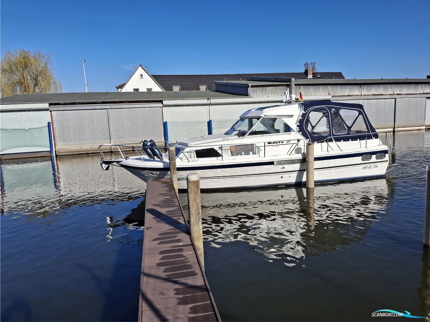 Nidelv 28 Classic HT Motorboat 2008, with Volvo Penta D3 engine, Germany
