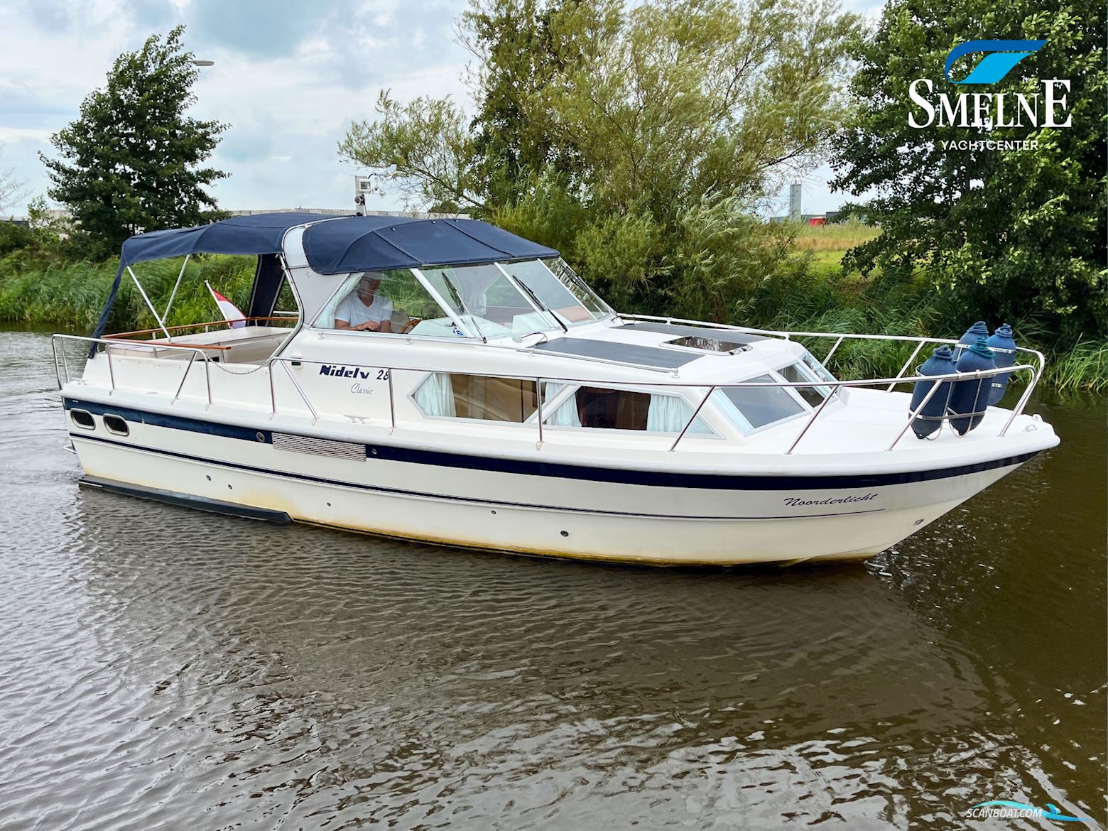 Nidelv 28 Classic Motorboat 2007, with Yanmar, 4JH4-TE engine, The Netherlands