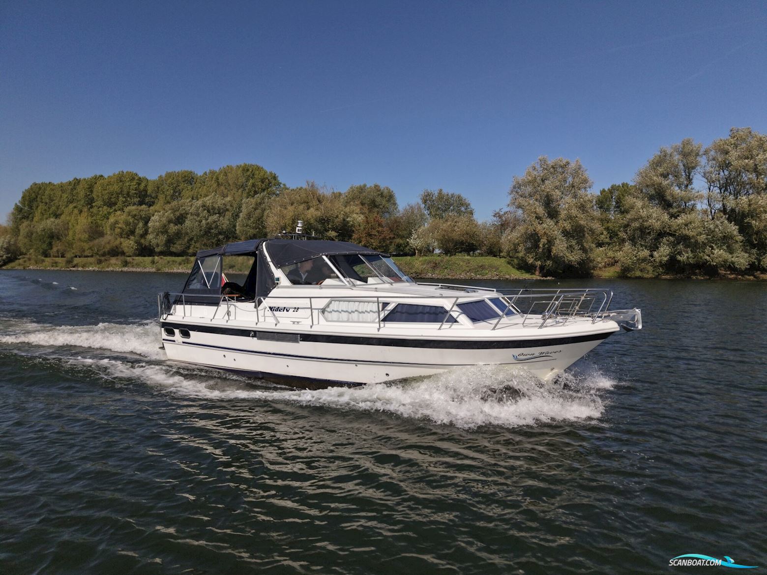 Nidelv 28 Classic Motorboat 2003, with Yanmar engine, The Netherlands