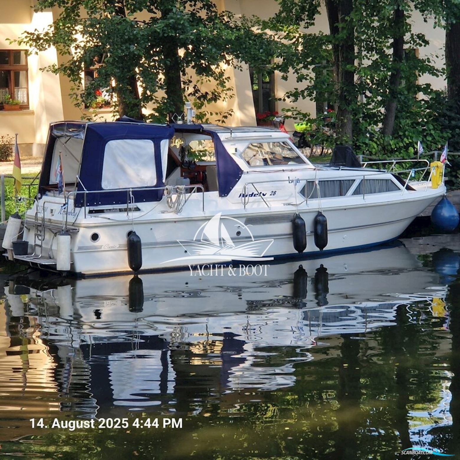 Nidelv 28 Motorboat 1995, with Volvo Penta engine, Germany