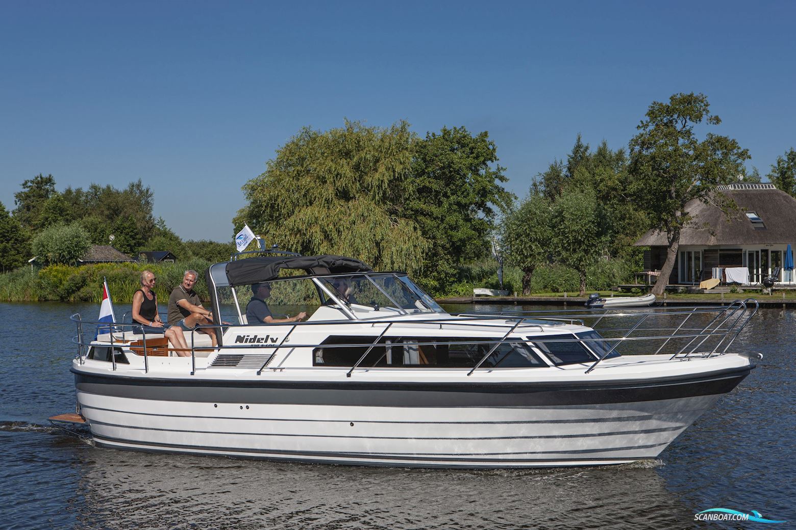Nidelv 950 S-Line Motorboat 2024, with Yanmar 4JH110 engine, The Netherlands