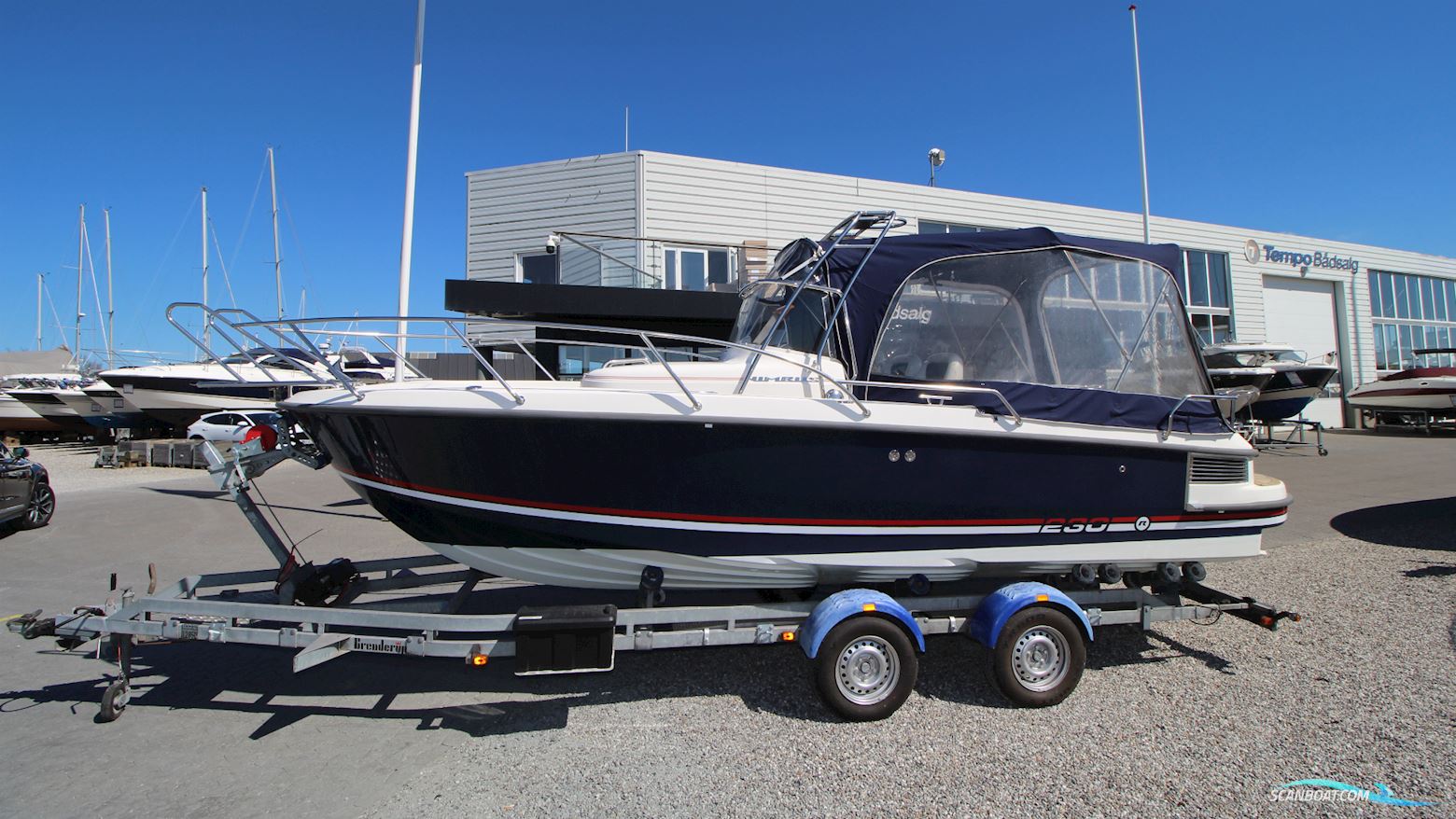 Nimbus 230 R Motorboat 2005, with Volvo Penta engine, Denmark