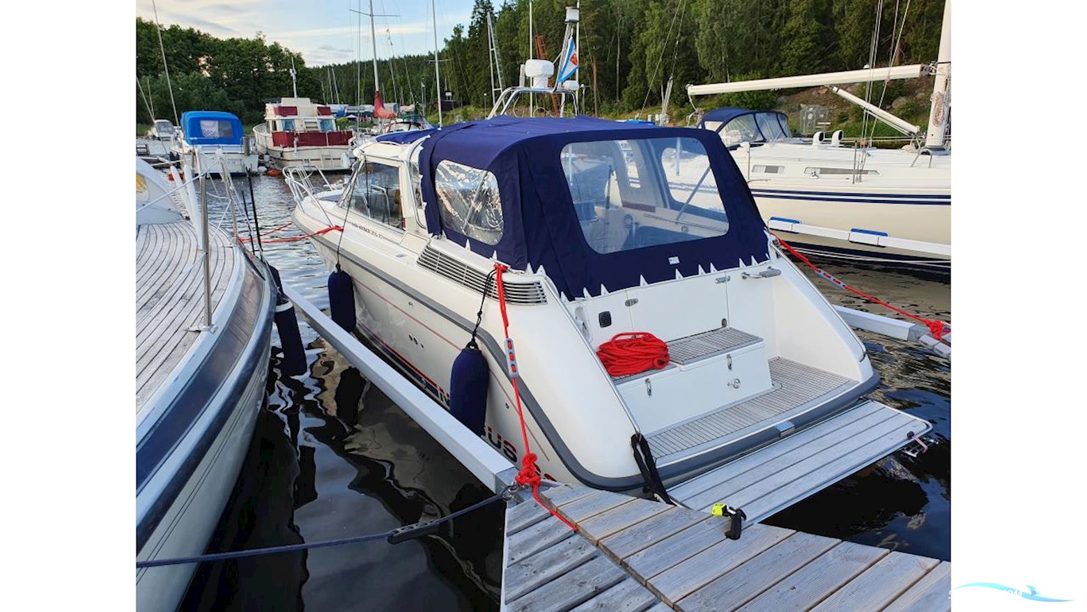 Nimbus 26 Coupé Motorboat 1990, with Volvo Penta engine, Sweden