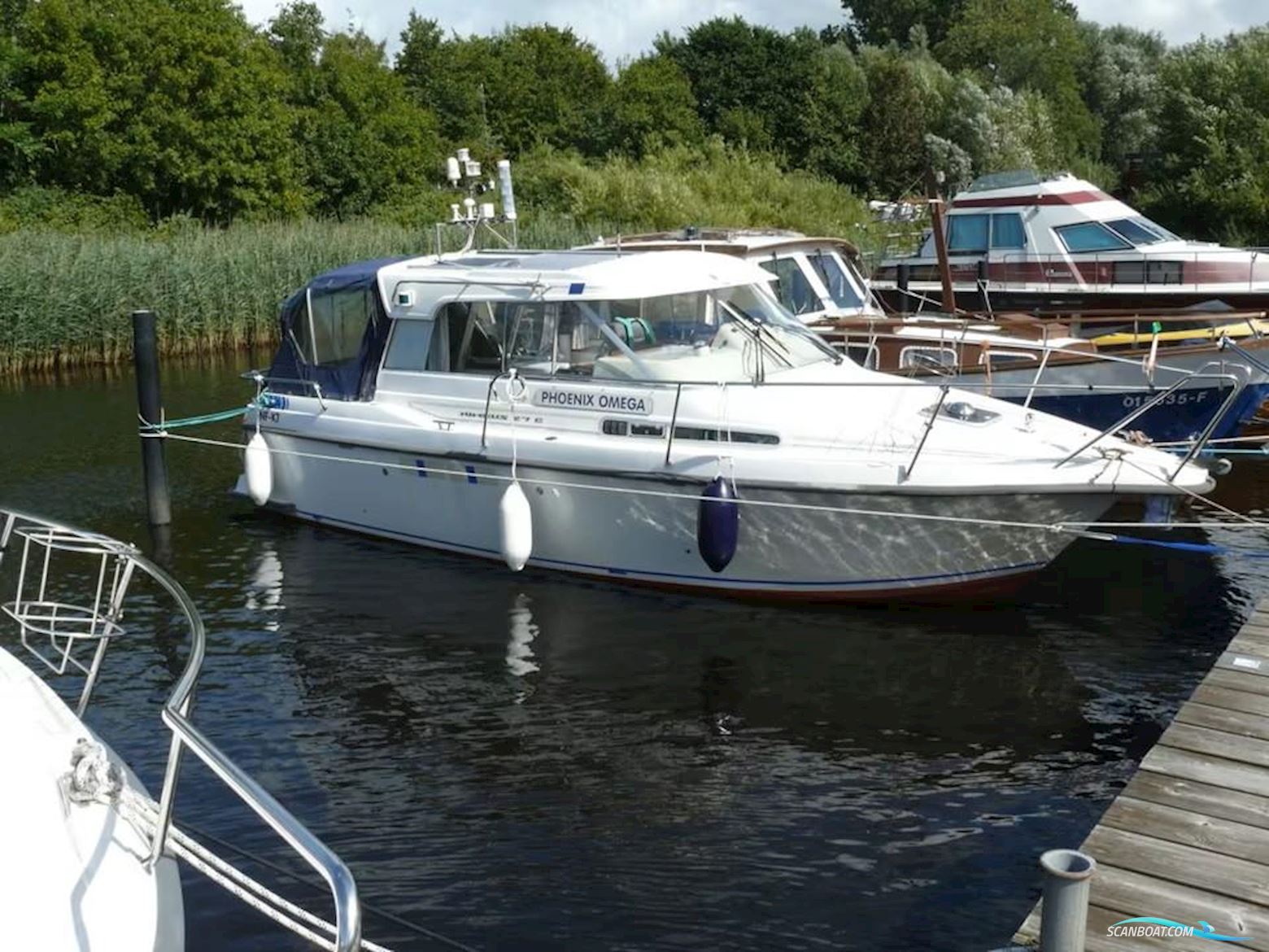 Nimbus 27 Coupé Motorboat 1995, with Volvo Penta TAMD 31 engine, Germany
