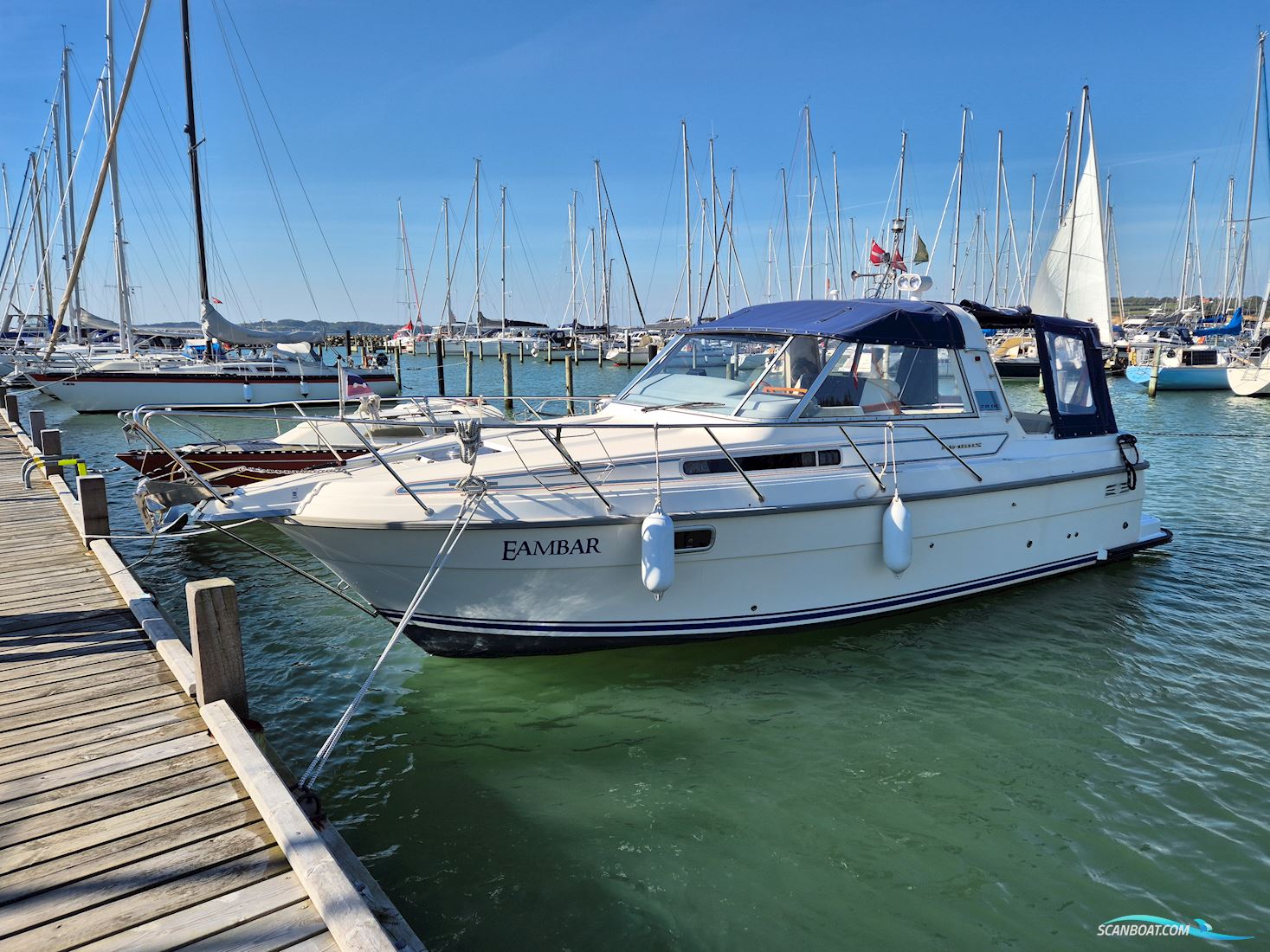 Nimbus 28 DC Motorboat 1988, with Volvo Penta TAMD 41P-A engine, Denmark