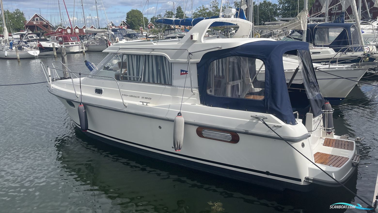 Nimbus 280 Coupe Motorboat 1996, with Volvo Penta engine, Denmark