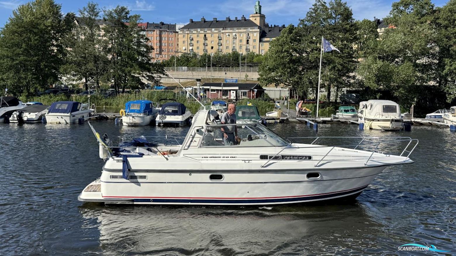 Nimbus 29 DC Motorboat 1992, with Volvo Penta engine, Sweden